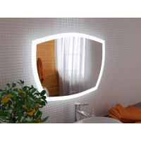 Зеркало для ванной с подсветкой Асти 140х70 см