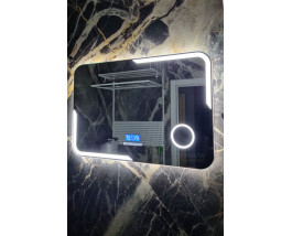 Зеркало с радио и подсветкой для ванно Керамо